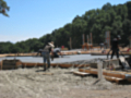 Foundation and Framing in progress, Danville, California