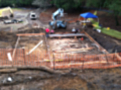 Foundation and Framing in progress, Danville, California