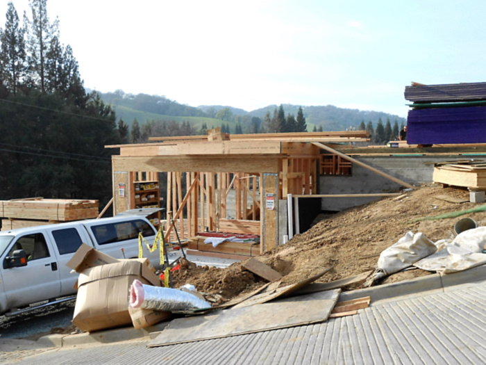 Framing, Lafayette, Contra Costa County, California