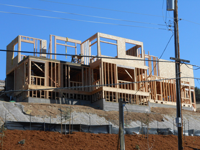 Framing, Lafayette, Contra Costa County, California