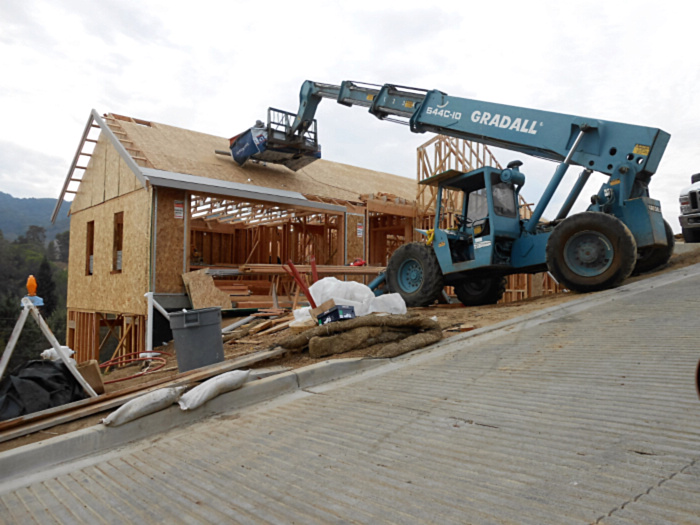 Framing, Lafayette, Contra Costa County, California