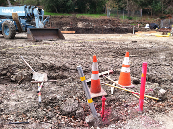 Foundation & Framing, 4,265 sq. ft. single family residence, Lafayette, Contra Costa County, California