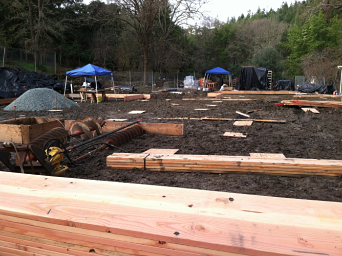 Foundation & Framing, 4,265 sq. ft. single family residence, Lafayette, Contra Costa County, California