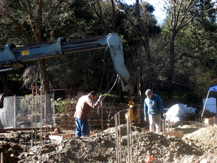 Foundation & Framing, 4,265 sq. ft. single family residence, Lafayette, Contra Costa County, California