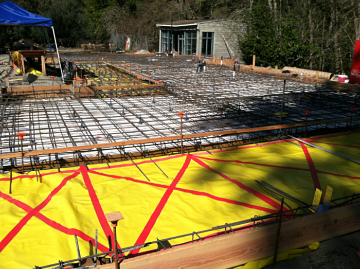 Foundation & Framing, 4,265 sq. ft. single family residence, Lafayette, Contra Costa County, California