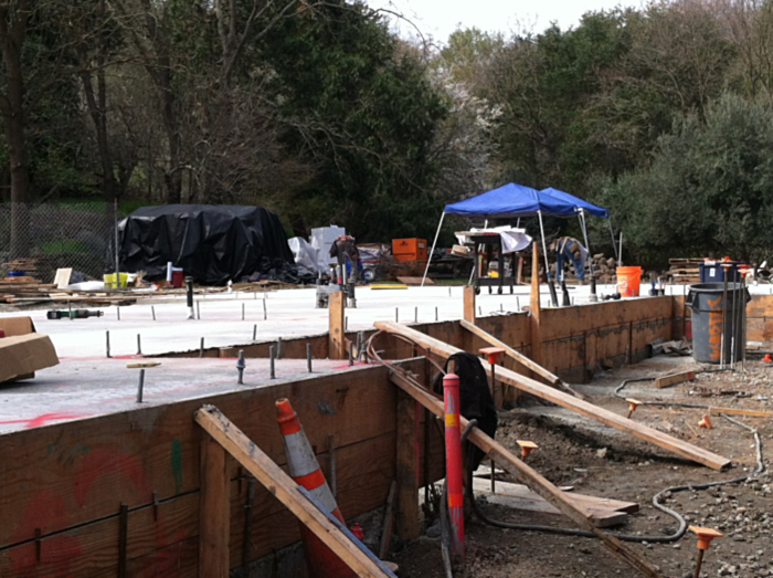 Foundation & Framing, 4,265 sq. ft. single family residence, Lafayette, Contra Costa County, California