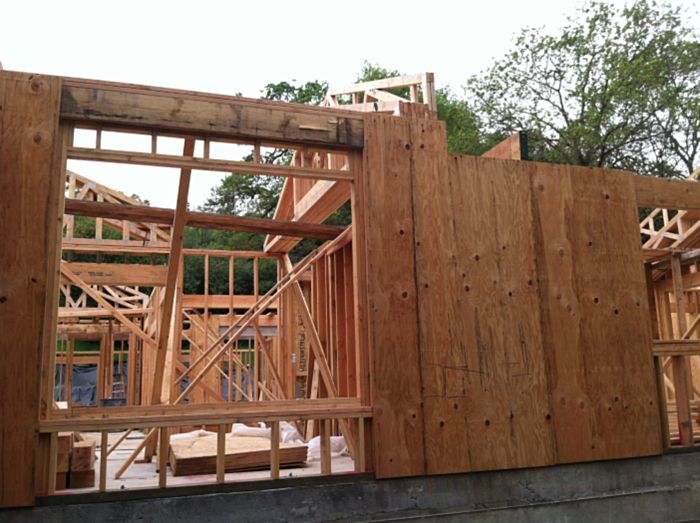 Foundation & Framing, 4,265 sq. ft. single family residence, Lafayette, Contra Costa County, California