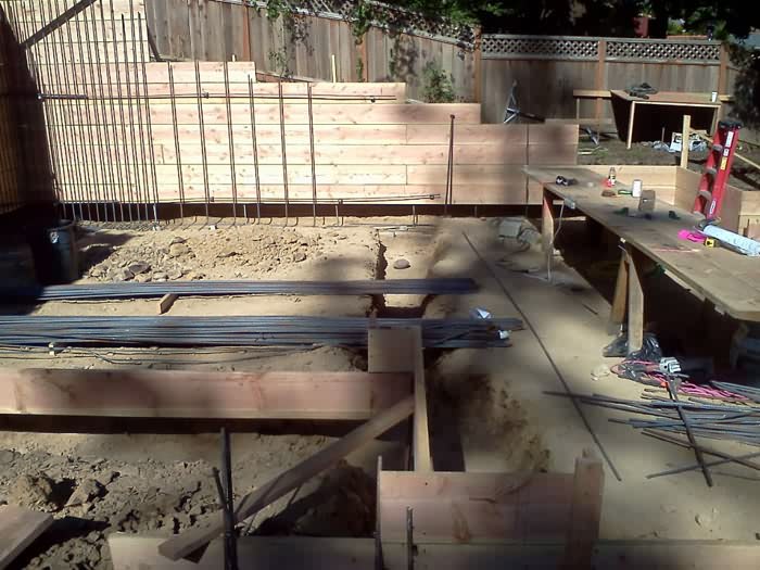 Guest House, 5-Car Garage and Game Room built using Vitruvian's Green Building System, Oakland, California