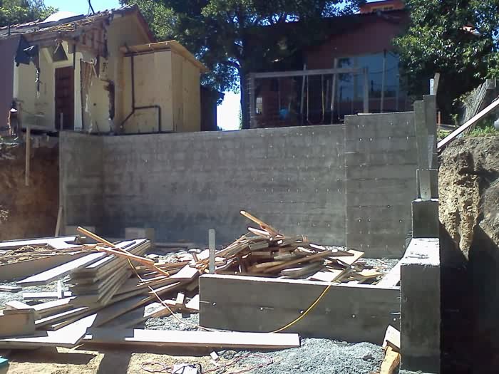 Guest House, 5-Car Garage and Game Room built using Vitruvian's Green Building System, Oakland, California