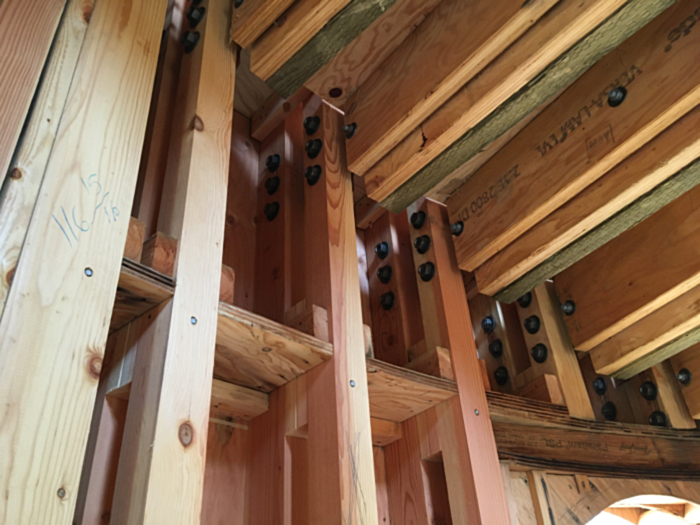 Framing of Single Family Residence, Pope Valley, Napa County, California