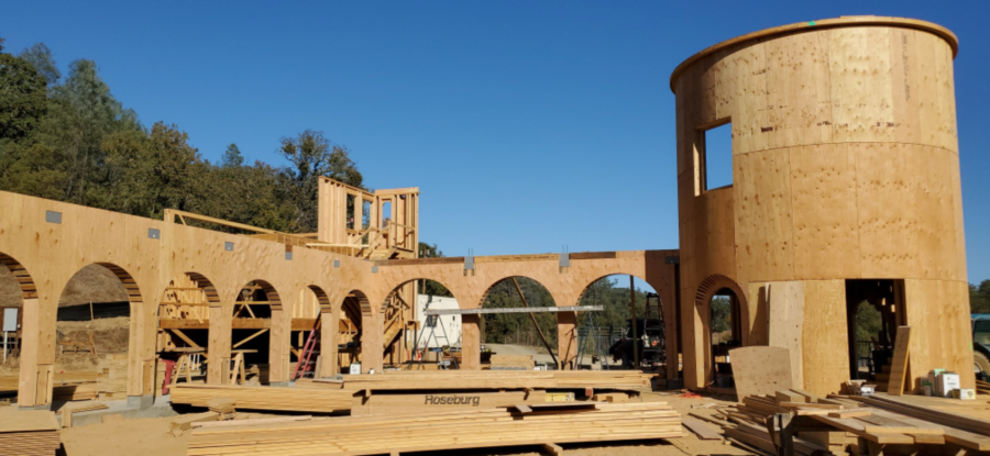 Framing of Single Family Residence, Pope Valley, Napa County, California