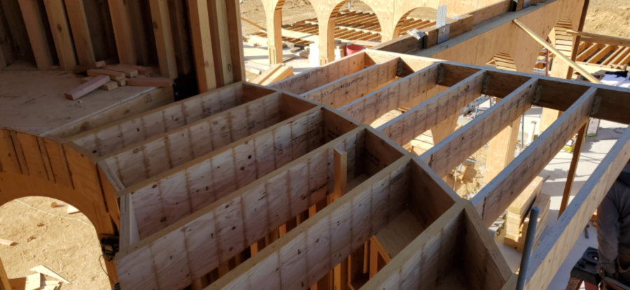 Framing of Single Family Residence, Pope Valley, Napa County, California