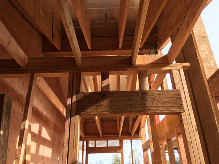Framing of Single Family Residence, Pope Valley, Napa County, California