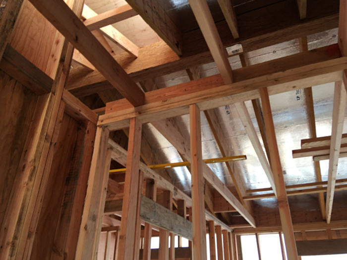 Framing of Single Family Residence, Pope Valley, Napa County, California