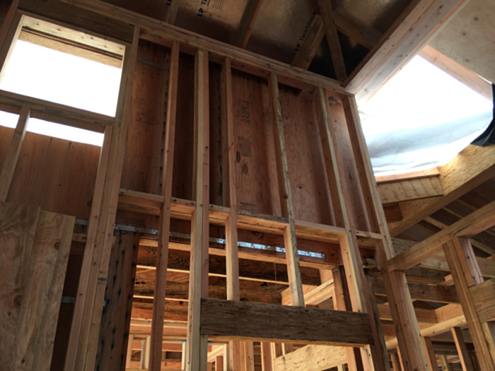 Framing of Single Family Residence, Pope Valley, Napa County, California