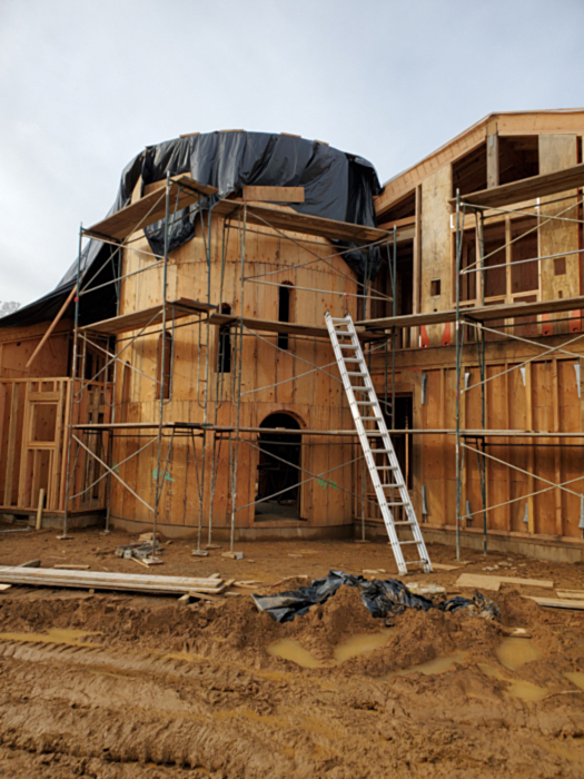 Framing of Single Family Residence, Pope Valley, Napa County, California