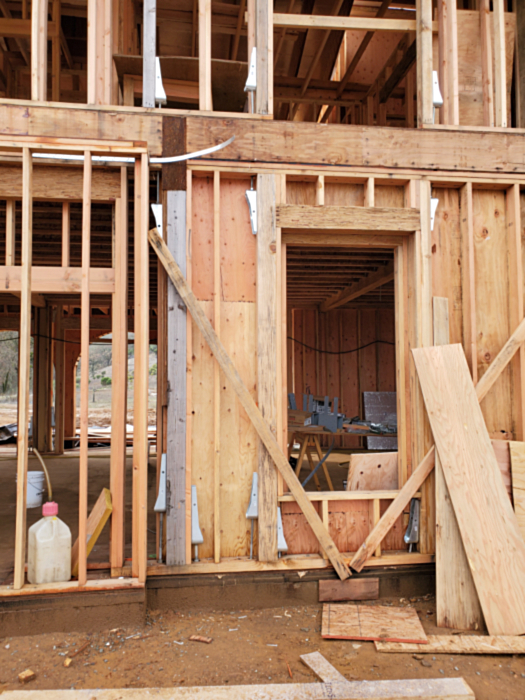 Framing of Single Family Residence, Pope Valley, Napa County, California