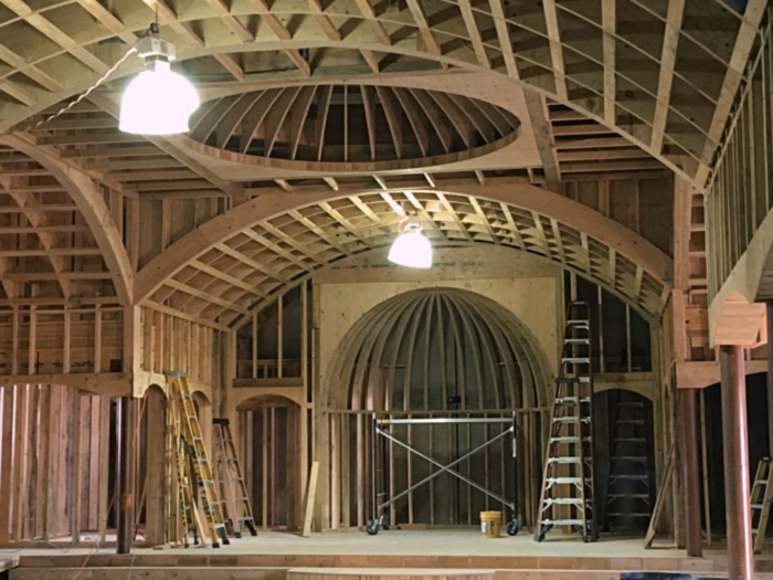 Framing, Addition & Renovation, St. Timothy Orthodox Christian Church, Fairfield, Solano County, California