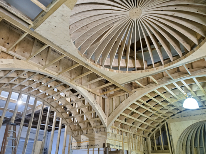 Framing, Addition & Renovation, St. Timothy Orthodox Christian Church, Fairfield, Solano County, California