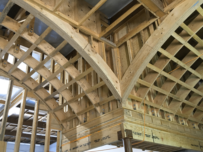 Framing, Addition & Renovation, St. Timothy Orthodox Christian Church, Fairfield, Solano County, California