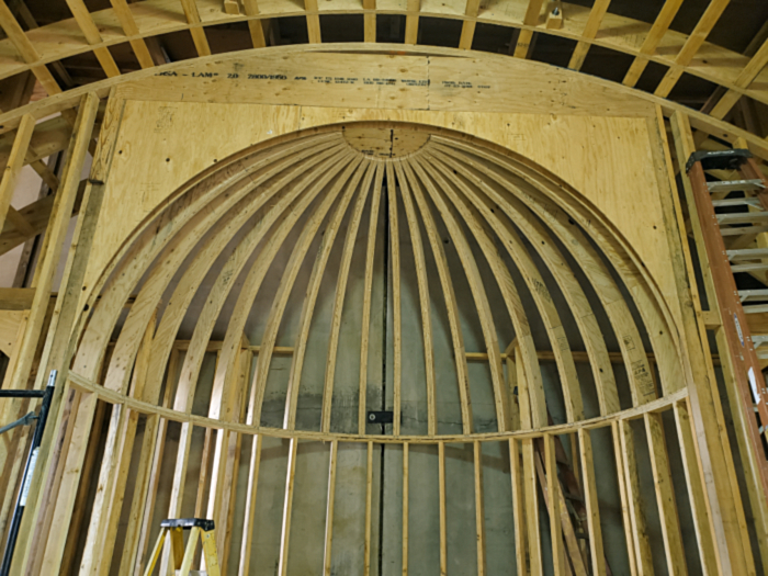 Framing, Addition & Renovation, St. Timothy Orthodox Christian Church, Fairfield, Solano County, California