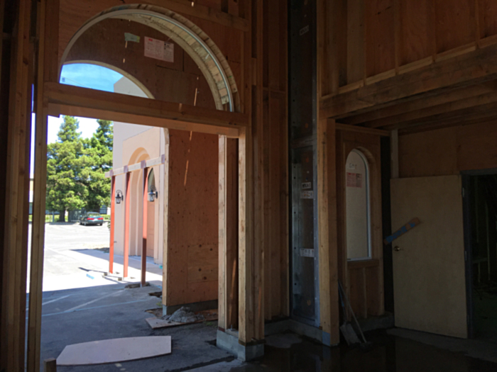 Framing, Addition & Renovation, St. Timothy Orthodox Christian Church, Fairfield, Solano County, California